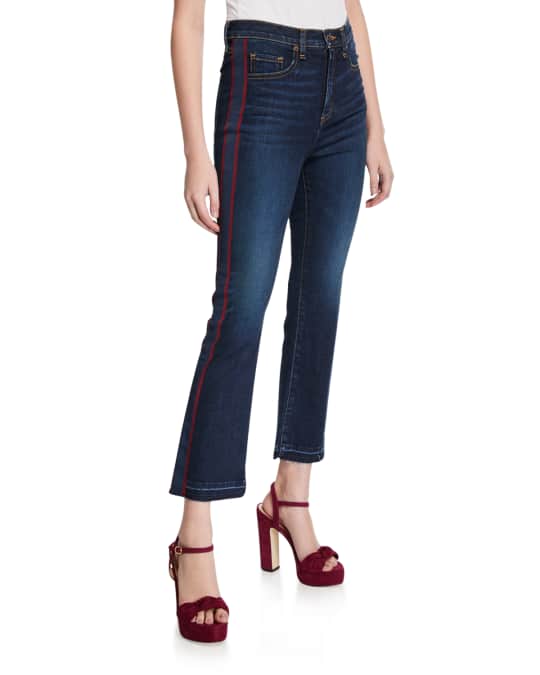 Veronica Beard Jeans Carolyn Baby Boot Cut Jeans Neiman Marcus
