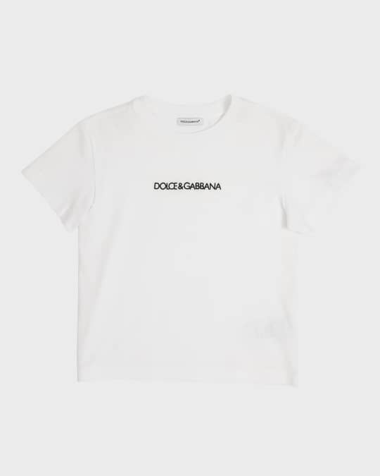 Kid's Logo Short-Sleeve T-Shirt, Size 8-12