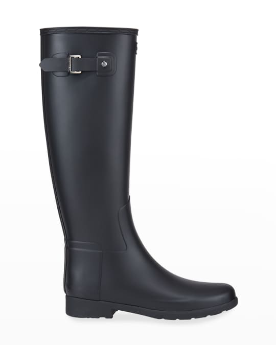 HUNTER Original Refined Tall Matte Rain Boots | Neiman Marcus