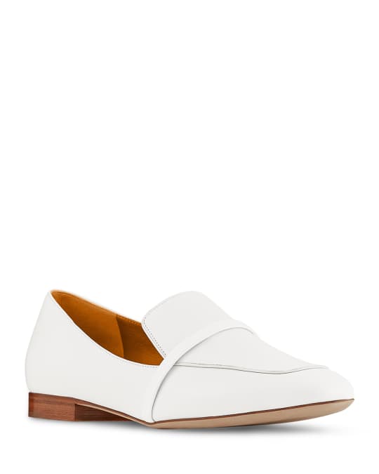 Malone Souliers Jane Flat Patent Leather Loafers | Neiman Marcus