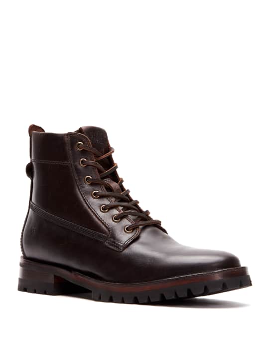 Frye men's clearance prison combat boot