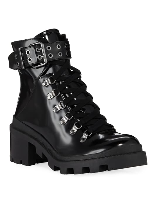 Alice and olivia combat boots clearance