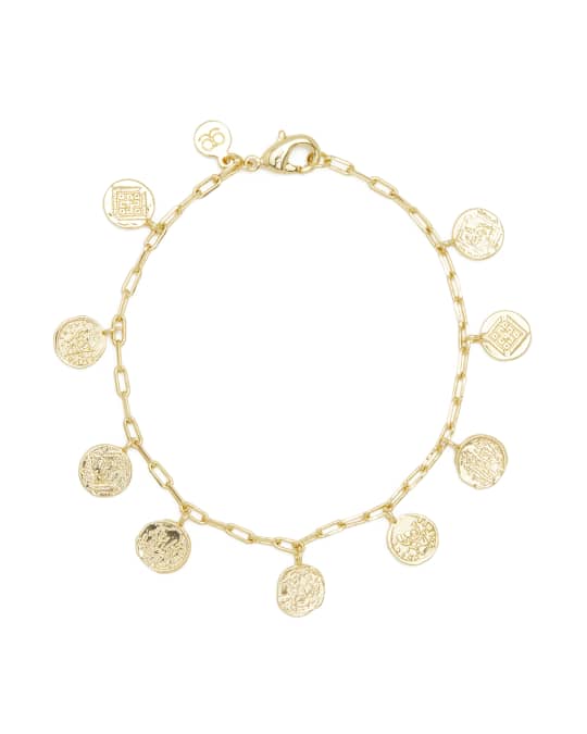 Ana Coin Charm Bracelet