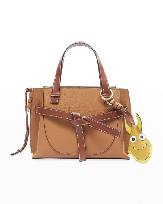 Loewe Gate Mini Leather TopHandle Tote Bag Neiman Marcus