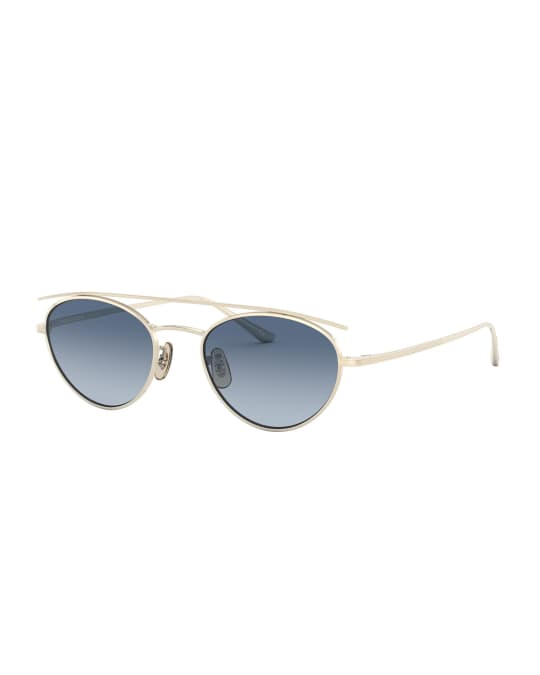 Hightree Titanium Oval Sunglasses