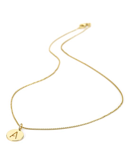 Eva 14k Cutout Pendant Necklace