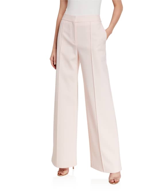 Adam Lippes Relaxed Wide-Leg Trousers | Neiman Marcus