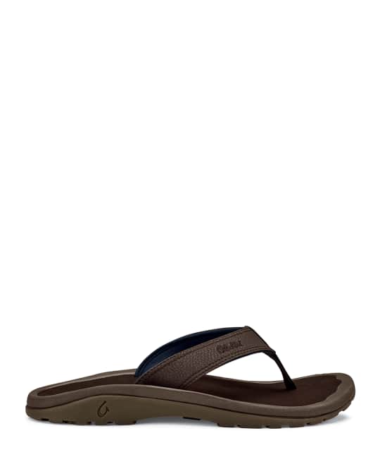 Olukai %26#699;Ohana Men's Thong Sandals | Neiman Marcus