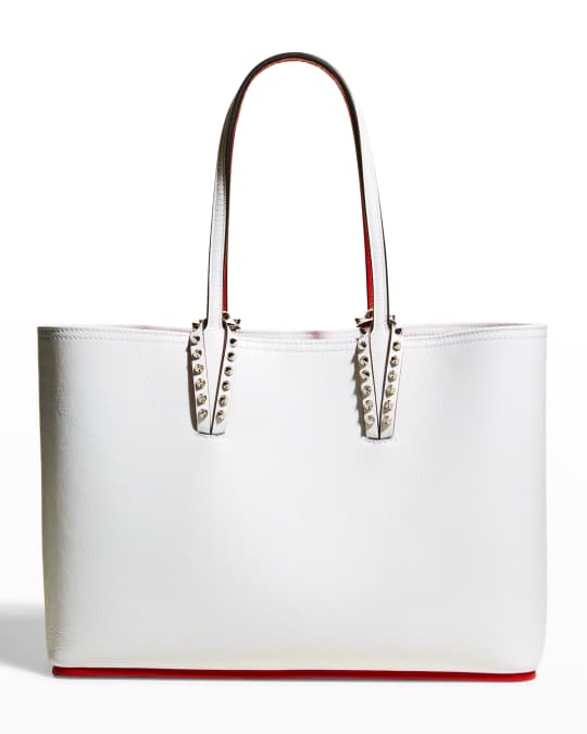 Christian Louboutin, Cabata large dark grey leather tote bag