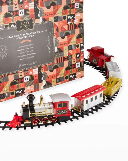 Fao schwarz christmas train shop