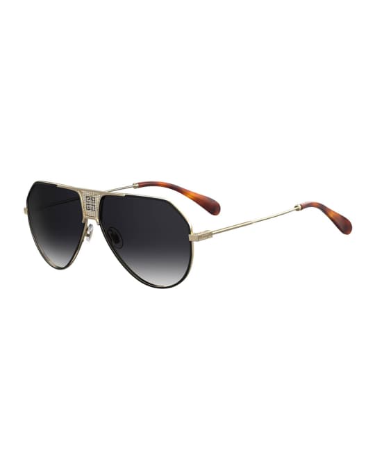 Givenchy Metal Aviator Sunglasses | Neiman Marcus