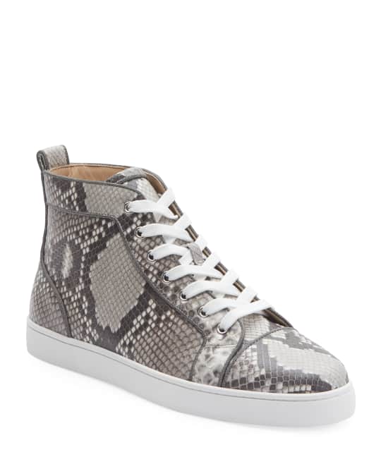 Men s Louis Orlato Python Glow in the Dark Sneakers
