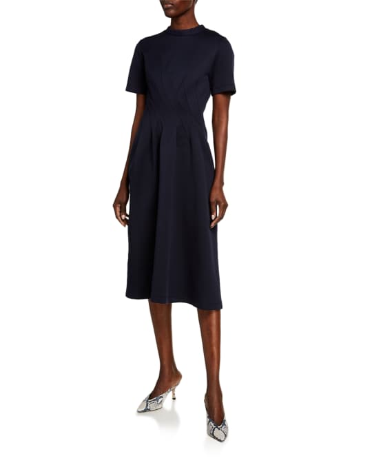 Marni Pintucked Cotton Dress | Neiman Marcus