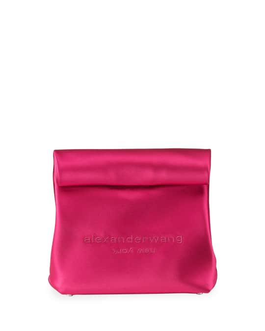 Alexander wang best sale satin lunch bag