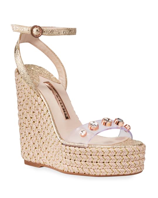 Sophia webster dina hotsell gem flat sandals