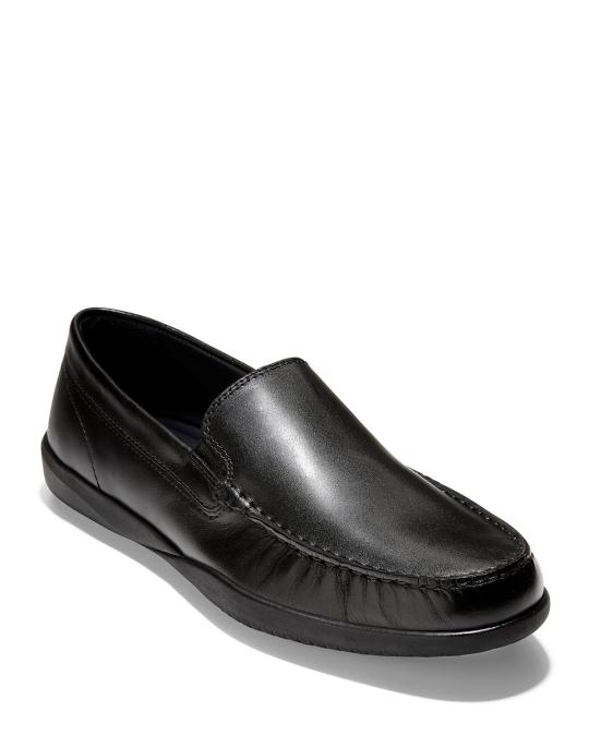 Cole Haan Lovell 2 Black Leather Loafers Grand OS Slip On Mens Size 11 Cole Haan Lovell 2 Loafer Mens 8M Black Leather Slip-On  main image 4
