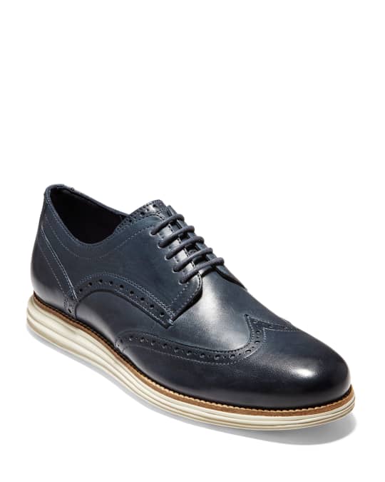 Men's OriginalGrand Wing-Tip Leather Oxford Shoes