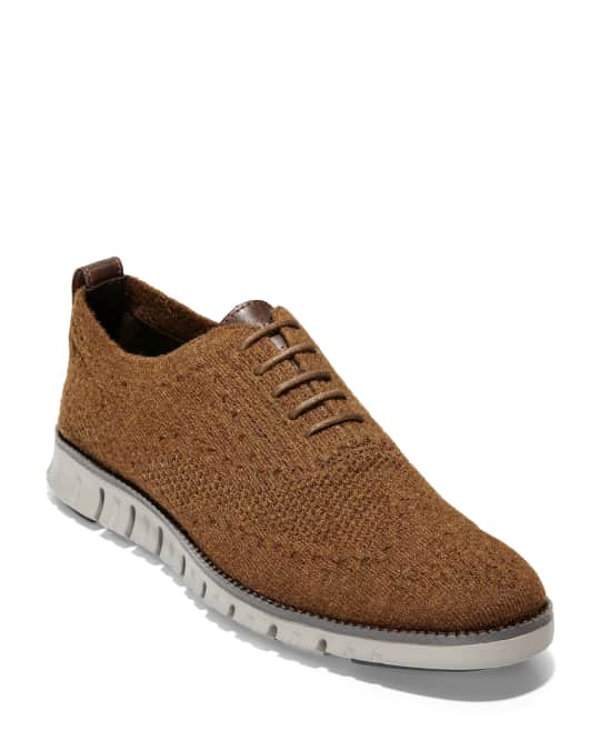 cole haan knit dress shoes Cole Haan Men Original Grand Wingtip Oxford Shoes Black 9.5