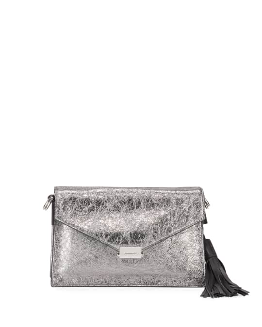 AllSaints Miki Leather Crossbody Bag | Neiman Marcus