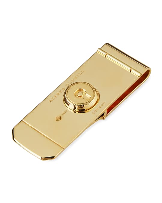 dunhill Men's Duke Lock Gold-Plated Money Clip | Neiman Marcus