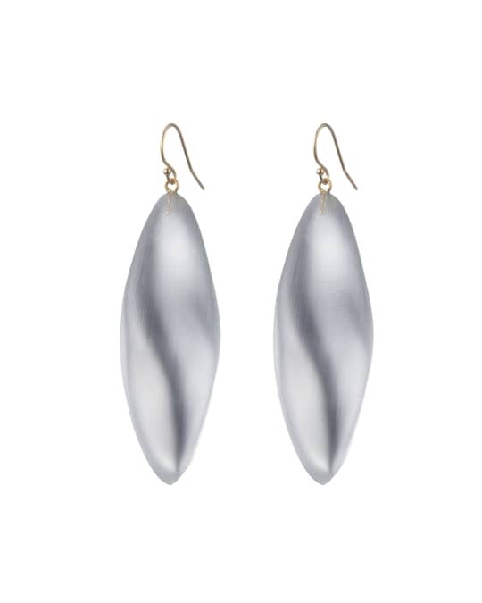 Alexis bittar hot sale long leaf earrings