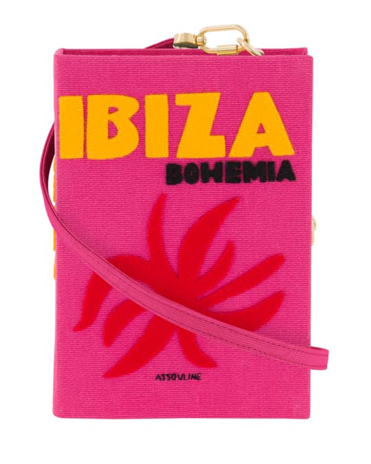 Olympia Le-Tan Ibiza Strapped Book Clutch Bag | Neiman Marcus