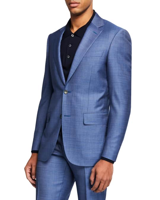 Canali Men's Super 130s Wool Two-Piece Suit | Neiman Marcus