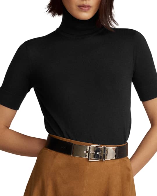 Ralph lauren sales short sleeve turtleneck