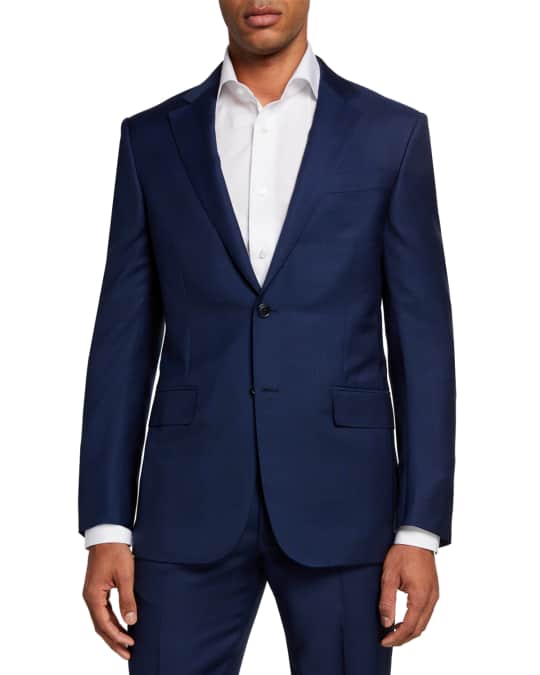ZEGNA Men's Tonal Plaid Two-Piece Suit | Neiman Marcus
