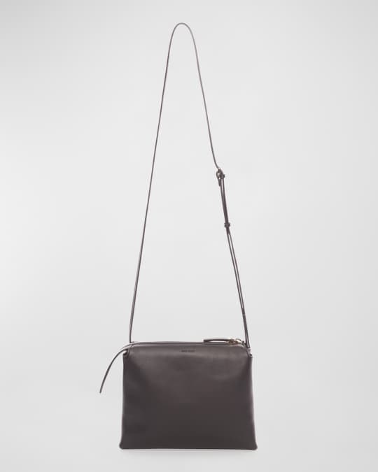THE ROW Nu Twin mini leather shoulder bag | NET-A-PORTER