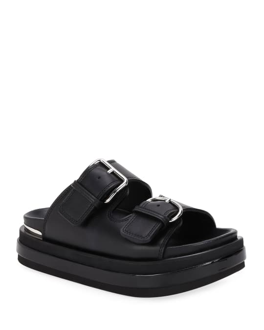 Alexander mcqueen 2025 buckle sandals