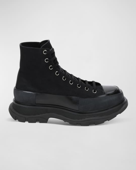 McQueen Men's Tread Slick Boots | Neiman Marcus