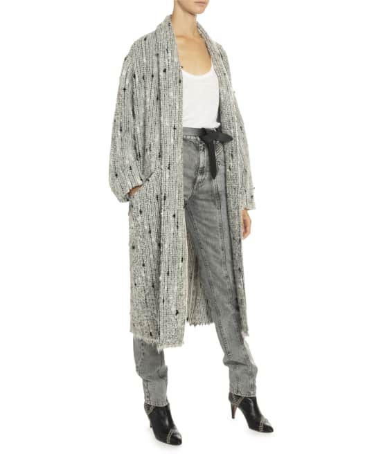 Faby Fuzzy Knit Coat