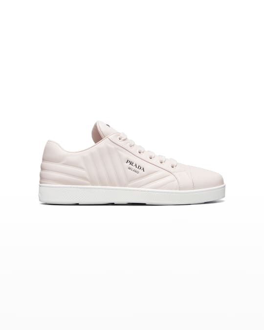 Prada quilted leather sneaker top