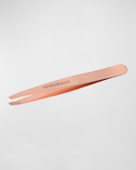 Tweezerman Rose Gold Slant Tweezer | Neiman Marcus