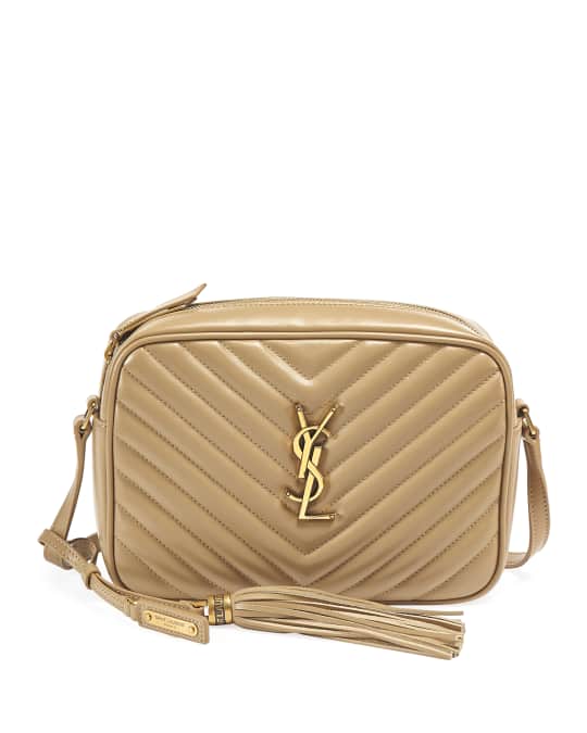 Saint Laurent Lou Medium YSL Monogram Calfskin Camera Crossbody Bag