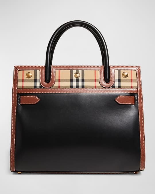 Burberry Title Mini Vintage Check Tote Bag - Bergdorf Goodman