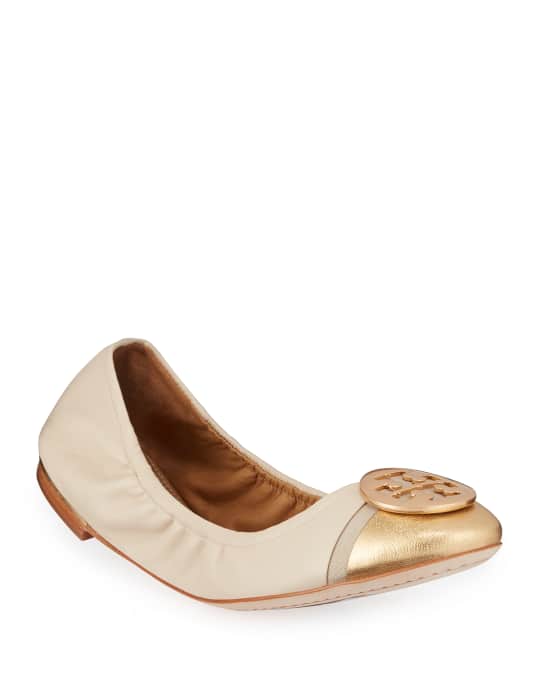 minnie cap toe ballet flat
