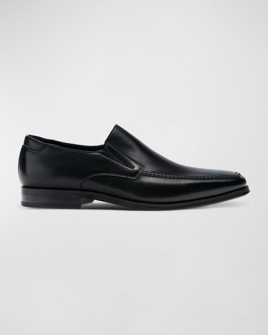 MAGNANNI Madrid Venetia Loafers Slip-On Black Leather Men\'s Size 9.5 US Magnanni Madrid - Slip On Loafer by Magnanni – Natale main image 3