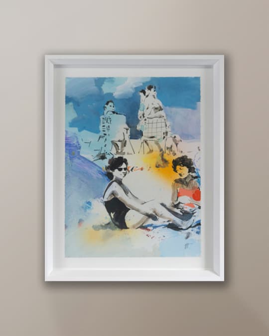 "Beach Studies 8" Giclee by Van Hoang