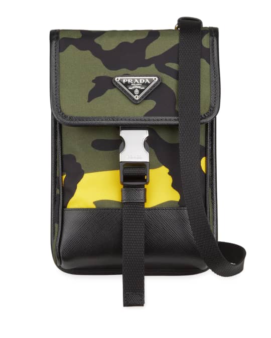 Prada top camo crossbody