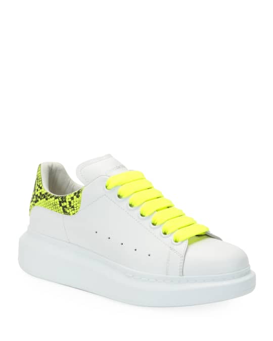 Neon alexander mcqueen sneakers clearance