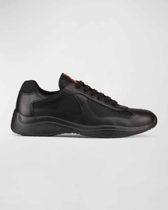 Men's Americas Cup Leather Trainer Sneakers