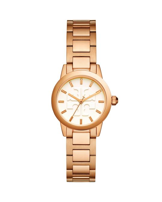 Tory Burch 28mm Gigi Bracelet Watch, Rose Gold | Neiman Marcus display picture 3