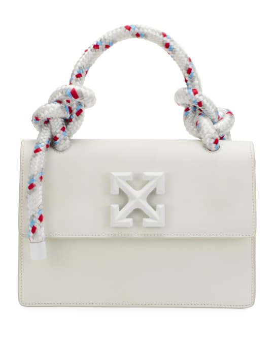 Off White Jitney Gummy 1.4 Bag in White Leather ref.612012 - Joli