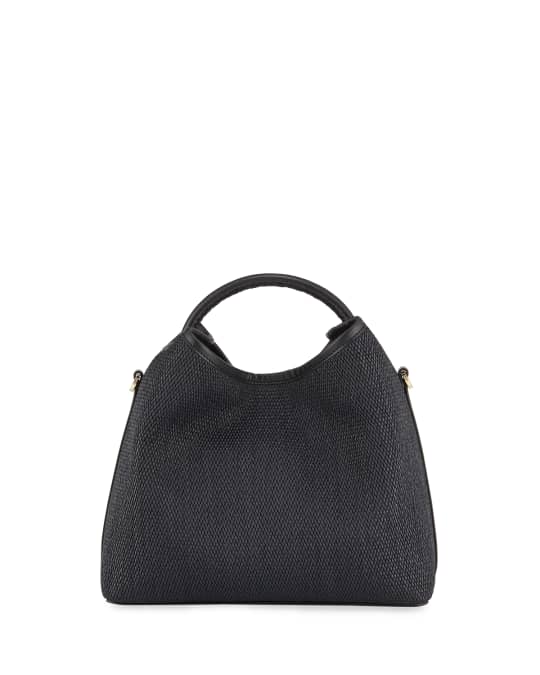 Elleme Raisin Raffia Top-Handle Bag | Neiman Marcus