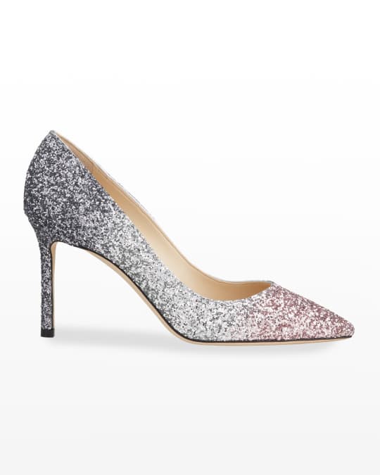 Ombre glitter hot sale pumps
