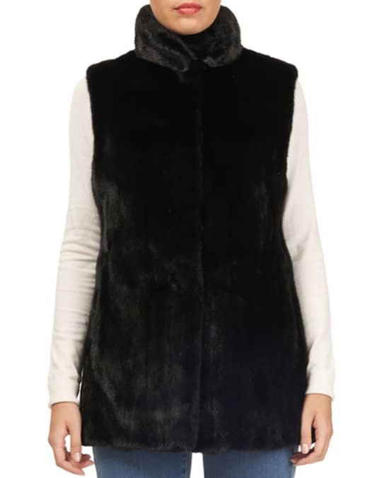 Neiman marcus fur vest online
