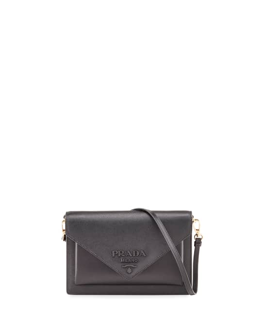 Prada Monochrome Crossbody Bag | Neiman Marcus