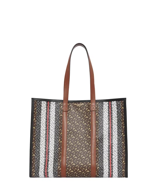 Burberry スモール BOOK TOTE BAG Burberry Small East-West Monogram Book Tote Bag | Neiman Marcus